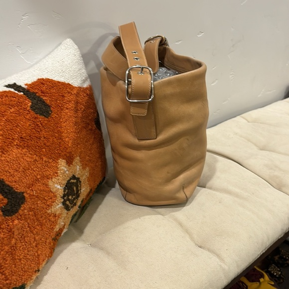 Coach Vintage/Rare Classic Medium Slim Duffle/Bucket Bag - Taupe 9186 - Picture 2 of 8